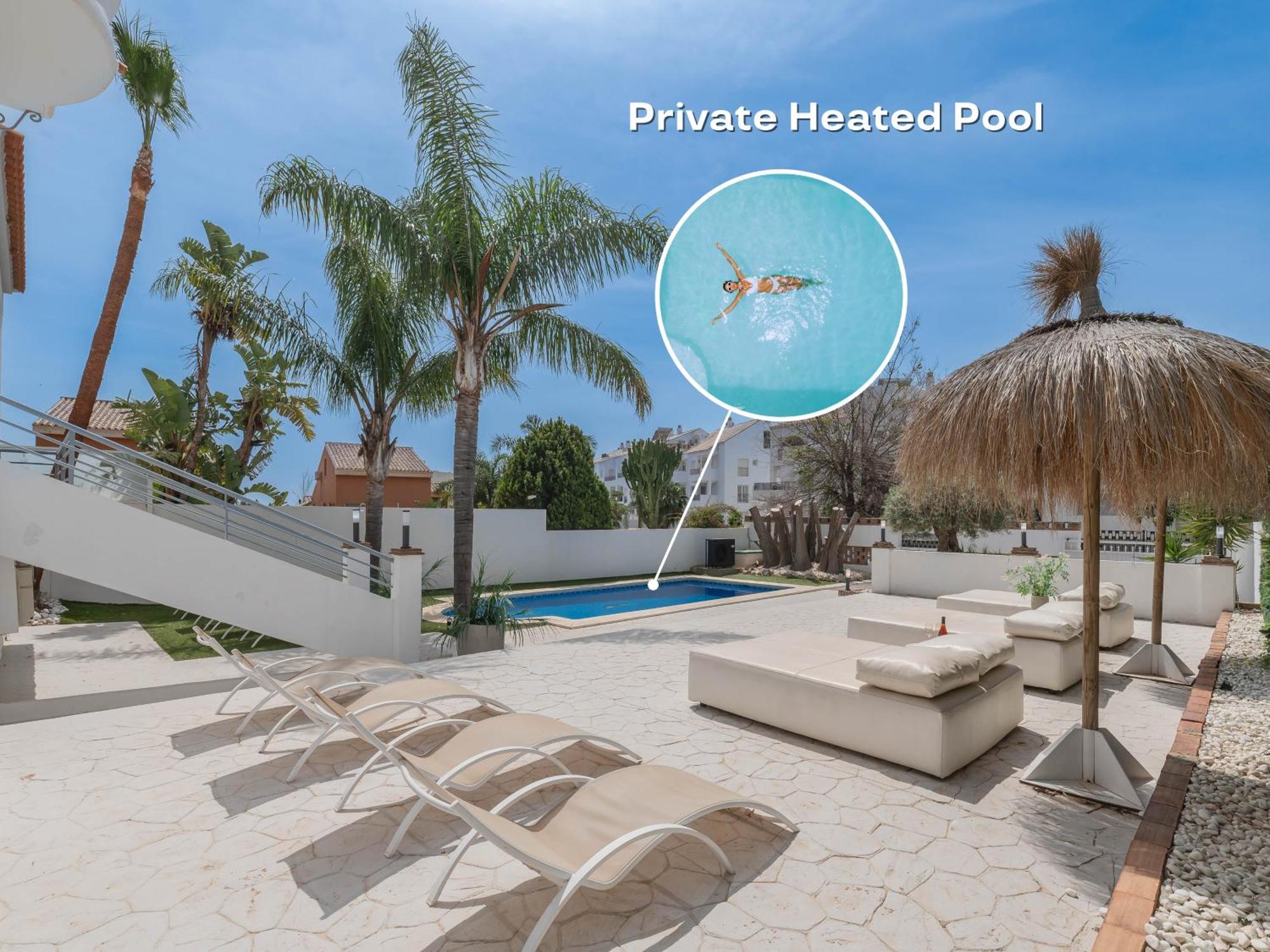 Vacation Marbella I Sunny Camelia Villa Heated Pool, Recently Renovated, Best Residential Neighborhood In Benalmadena, Short Walk To The Beach, Cinema Room Exterior photo