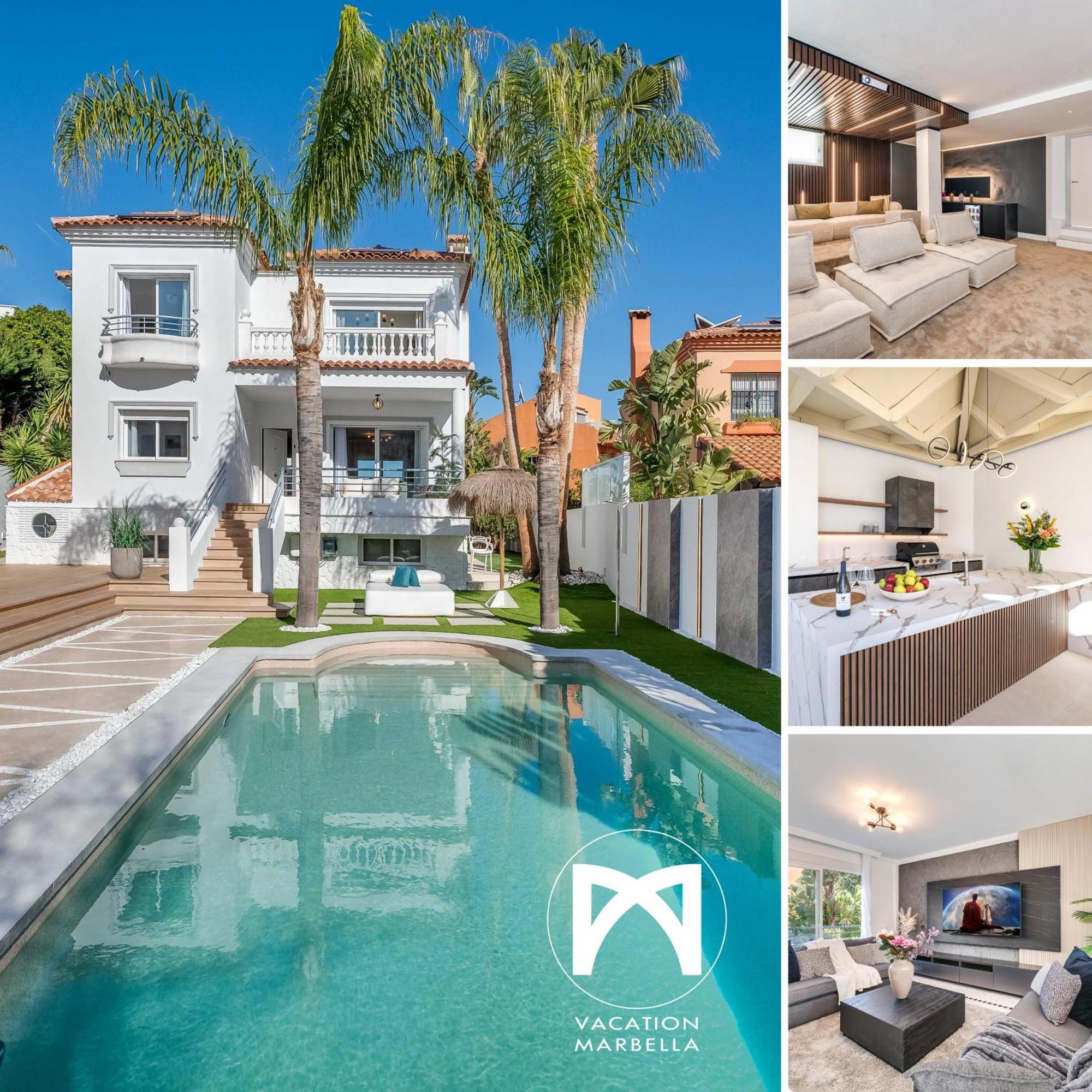 Vacation Marbella I Sunny Camelia Villa Heated Pool, Recently Renovated, Best Residential Neighborhood In Benalmadena, Short Walk To The Beach, Cinema Room Exterior photo